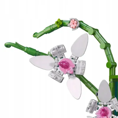 Stavebnica kvety "Lotus petal orchid" 711ks