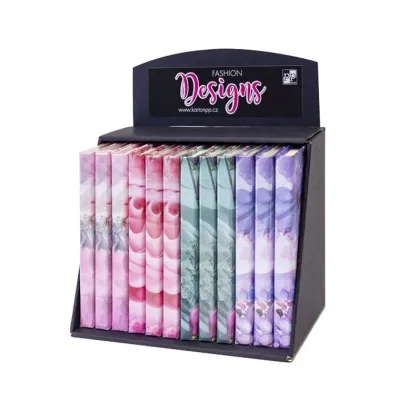 Zápisník A6 BLOOM, assort linajkový