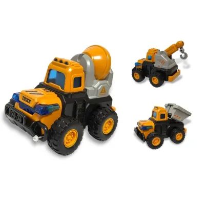 Stavebný stroj na zotrvačník 12cm - vyklápač