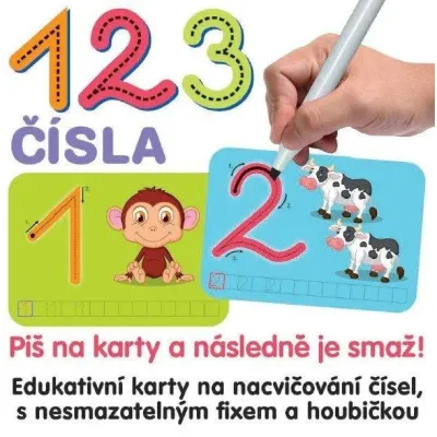 Stieracia tabuľa linky / písmená / čísla 16ks - písmená