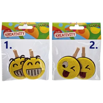 Štipce smajlík - 1