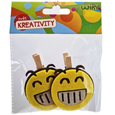 Štipce smajlík - 1