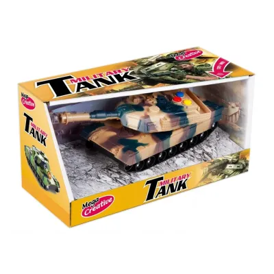 Tank 15cm 2farby - zelená