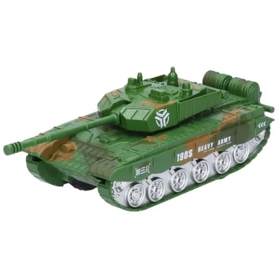 Tank kovový 16cm - kolesový podvozok