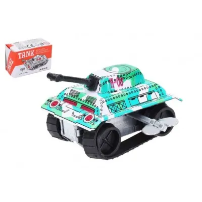 Tank naťahovací kovový 6cm