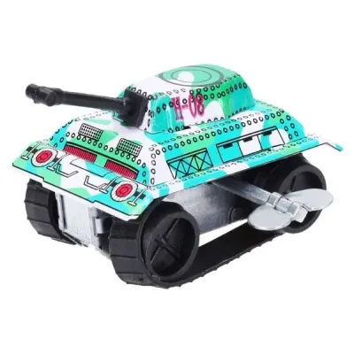 Tank naťahovací kovový 6cm