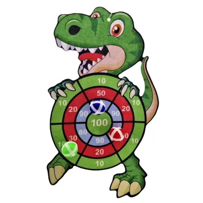 Terč s loptičkami Dino na suchý zips