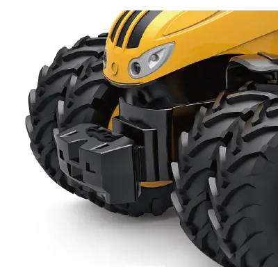 Traktor so zbernou nádobou a efektmi 27cm