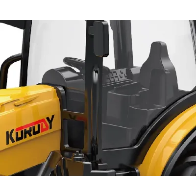 Traktor so zbernou nádobou a efektmi 27cm