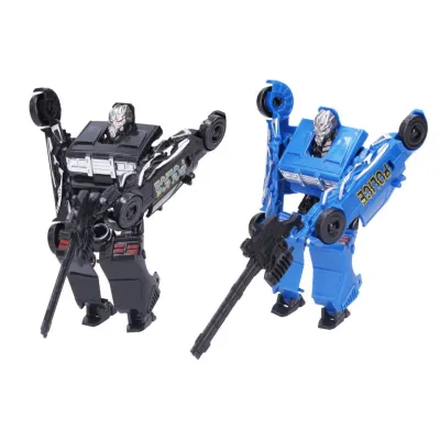 Transformer Polícia 14cm - čierna