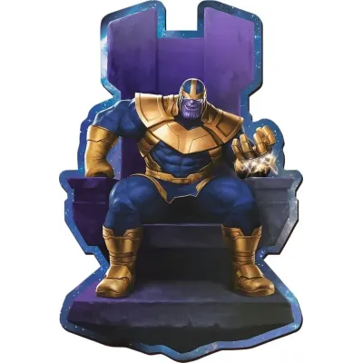 Trefl Drevené puzzle 160 dielikov - Thanos na tróne / Disney Marvel Heroes
