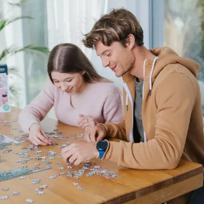 Trefl Prime Puzzle 1000 UFT - Panoráma mesta: Westminsterský palác, Londýn, Anglicko