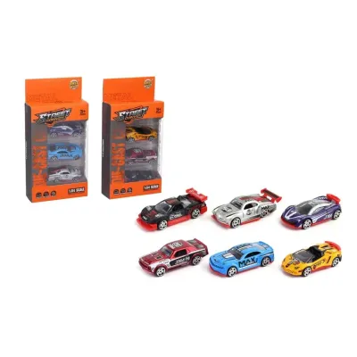 Autá kovové 3ks 1:64