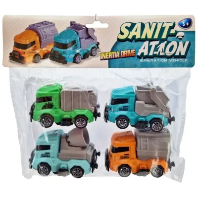 Auto pracovné 9cm 4ks