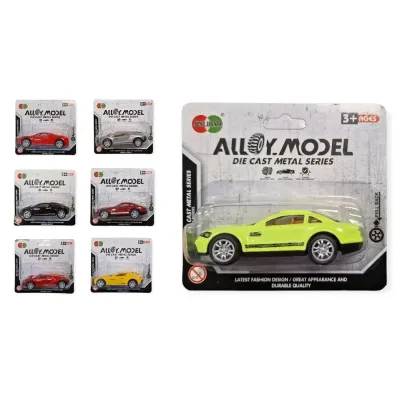 Auto športové kov na spätné naťiahnutie 8cm