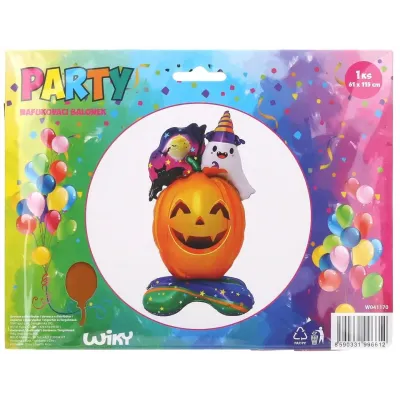 Balón nafukovací tekvica halloween 61x115cm