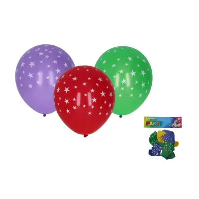 Balóny s hviezdami 5ks