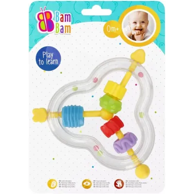 BamBam Hrkálka trojuholník 13x13cm