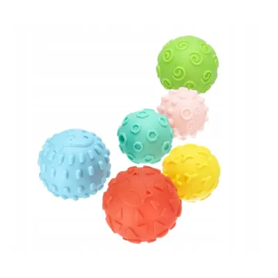 BamBam Loptičky senzorické sada 6ks