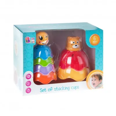 BamBam Poháre pyramída skladacia