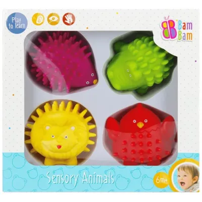 BamBam Zvieratká senzorické 4ks
