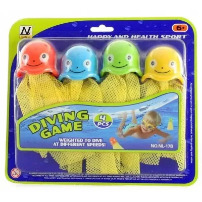 Chobotnice na potápanie 4kusy