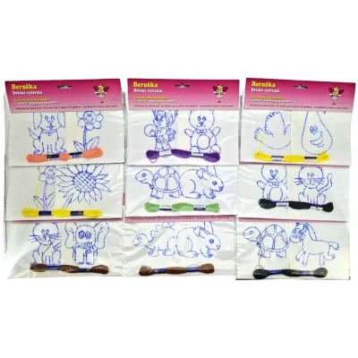 Detské vyšívanie 2 obrázky