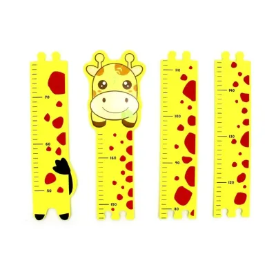 Detský meter na stenu žirafa 165cm