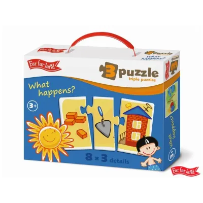 Far far land Puzzle Činnosti 8 obrázkov