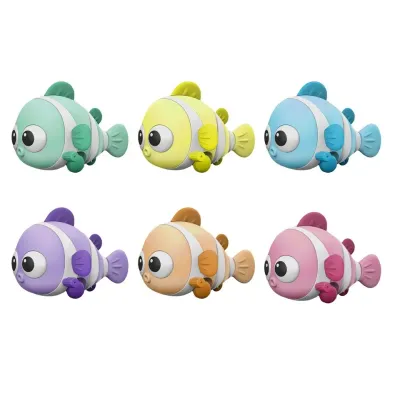 Farebná ryba na natiahnutie 10,5cm