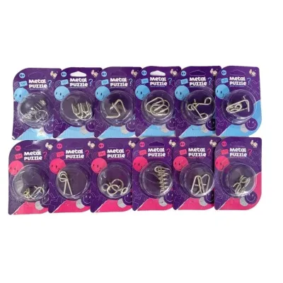 Hlavolam kovový 3cm