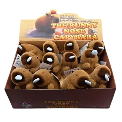 Kapybara plyšová na natiahnutie 11cm