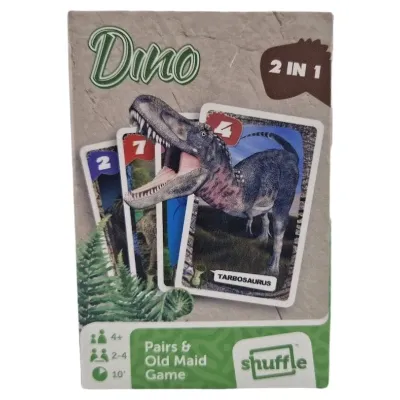 Karty Dino 2v1 Čierny Peter