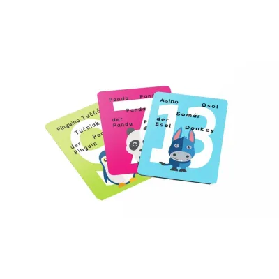 Karty vedomostné 5-jazyčné