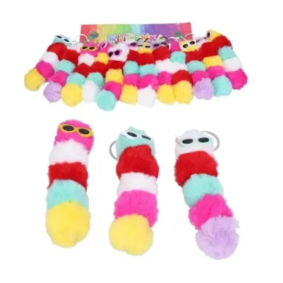 Kľúčenka húsenica 16cm