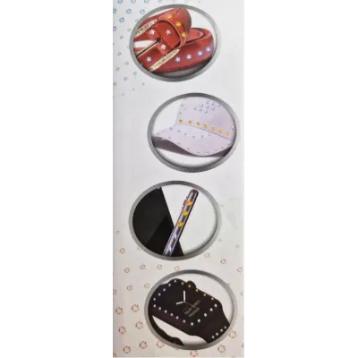 Korálky do vlasov so strojčekom