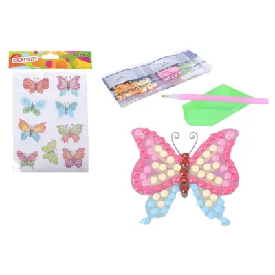 Kreatívna sada diamond nálepky motýľe