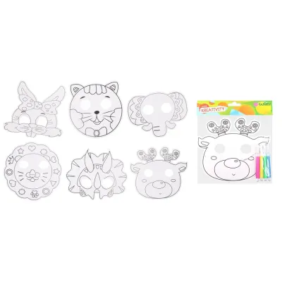 Kreatívny set maska+4fixky