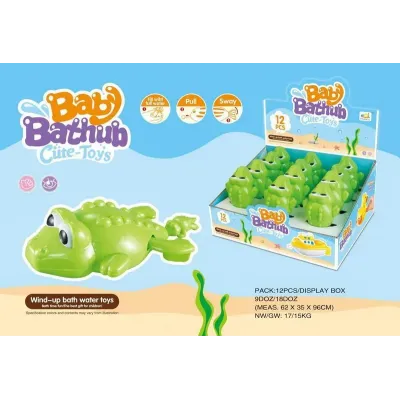 Krokodíl naťahovací do vody 16cm