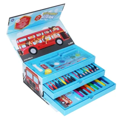 Kufrík výtvarných potrieb 31ks