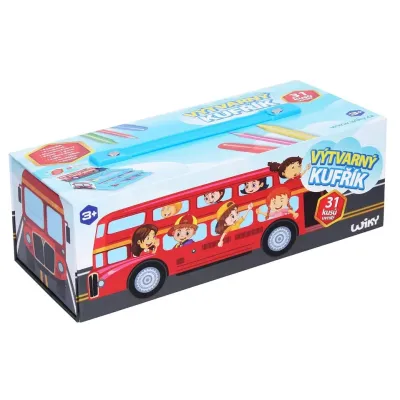 Kufrík výtvarných potrieb 31ks