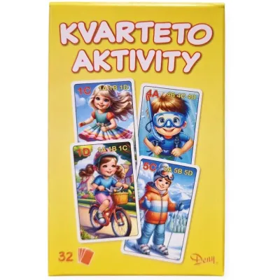 Kvarteto aktivity 32 kariet