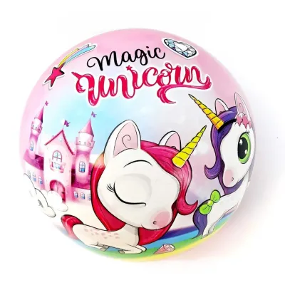 Lopta Unicorn 21cm