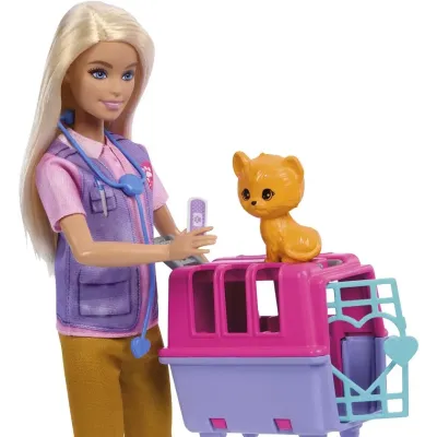 Mattel Barbie Bábika zachraňuje zvieratá blondínka