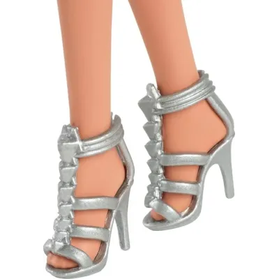 Mattel Barbie modelka 234 fialové šaty