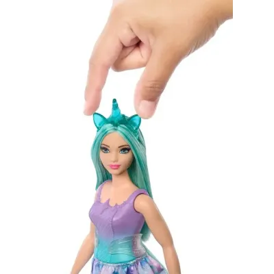 Mattel Barbie Rozprávková víla jednorožec fialová