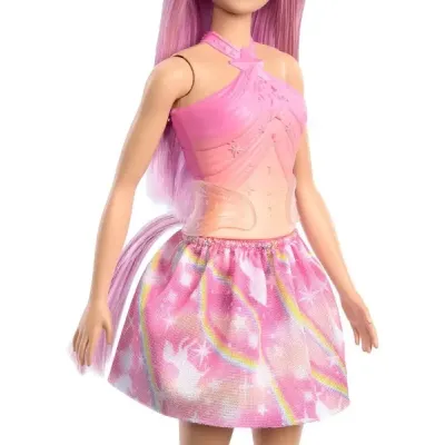 Mattel Barbie Rozprávková víla jednorožec ružová