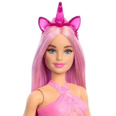 Mattel Barbie Rozprávková víla jednorožec ružová