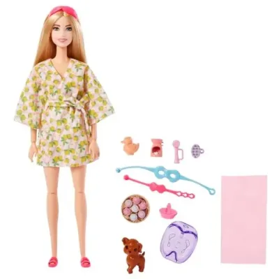 Mattel Barbie Wellnes bábika v kúpeľoch