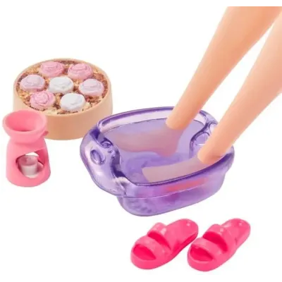 Mattel Barbie Wellnes bábika v kúpeľoch